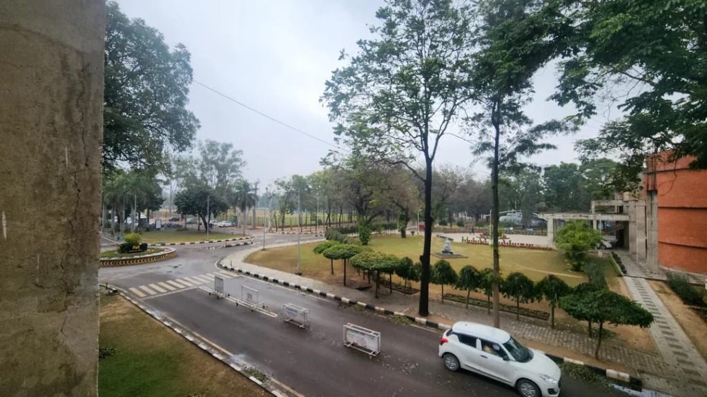 PEC Campus Roads and Greenery